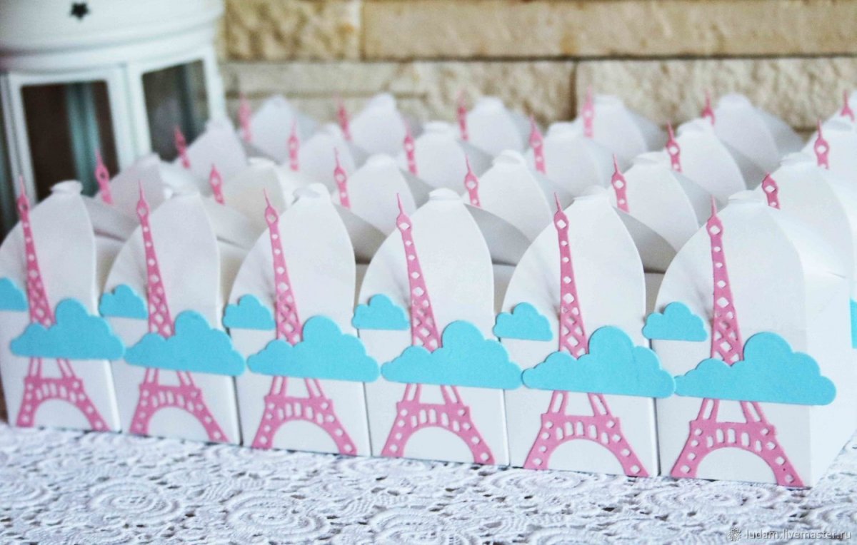 Бонбоньерка шаблон