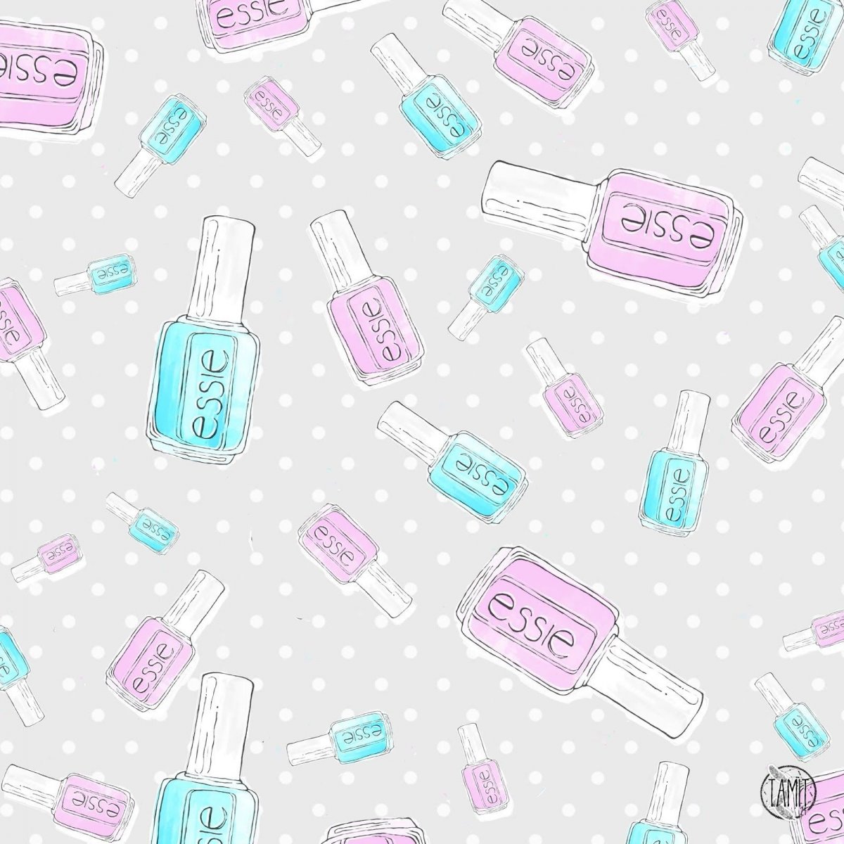 Фон на тему маникюра