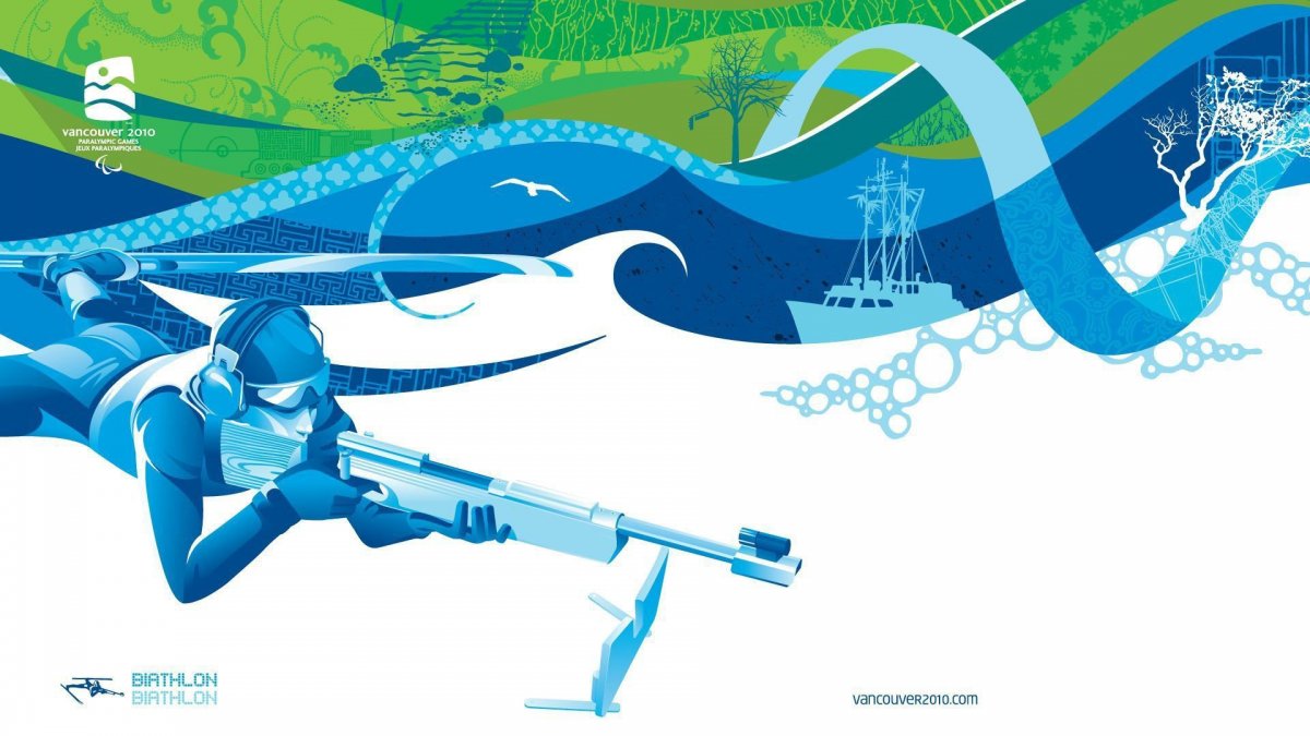 Биатлон заставка