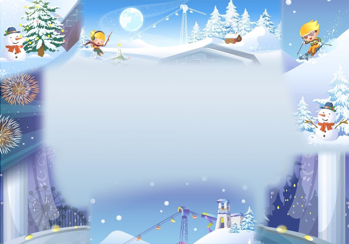 Фон для презентации зима