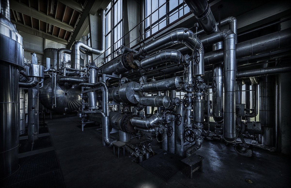 Трубы завода