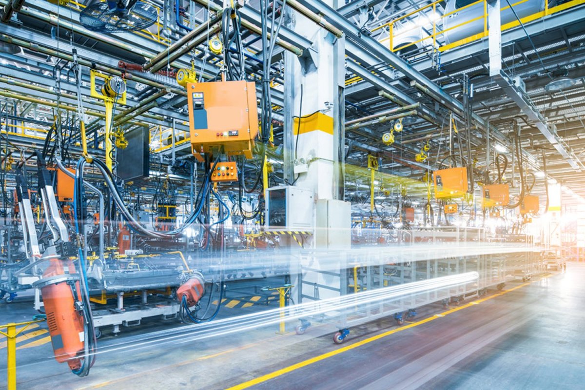 Промышленное производство внутри