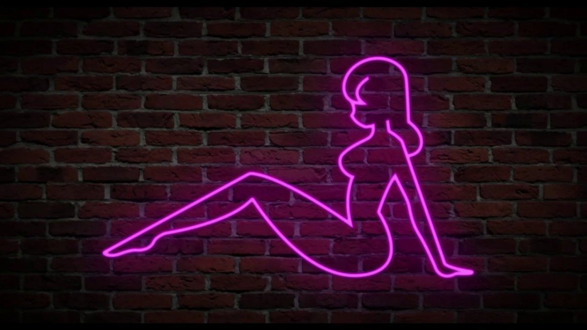 Неоновый баннер