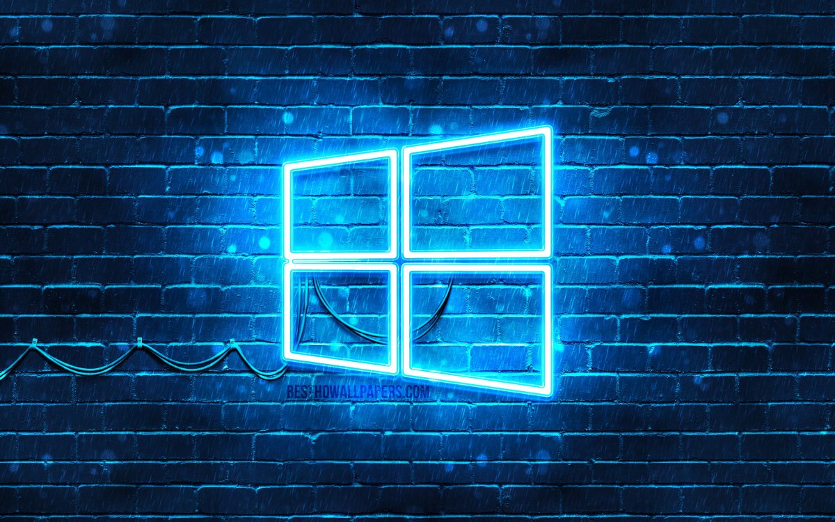 Windows 10 неон