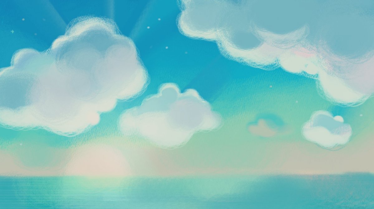 Облака мультяшные