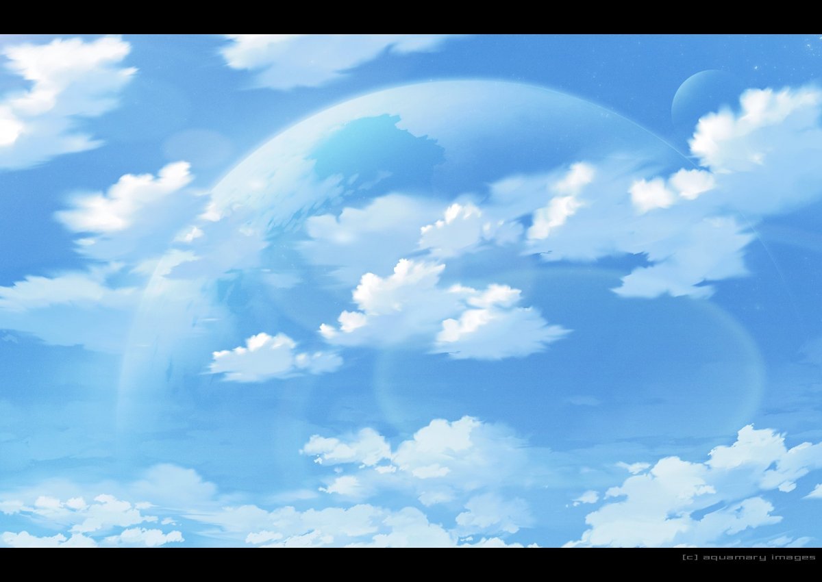 Небо мультяшное