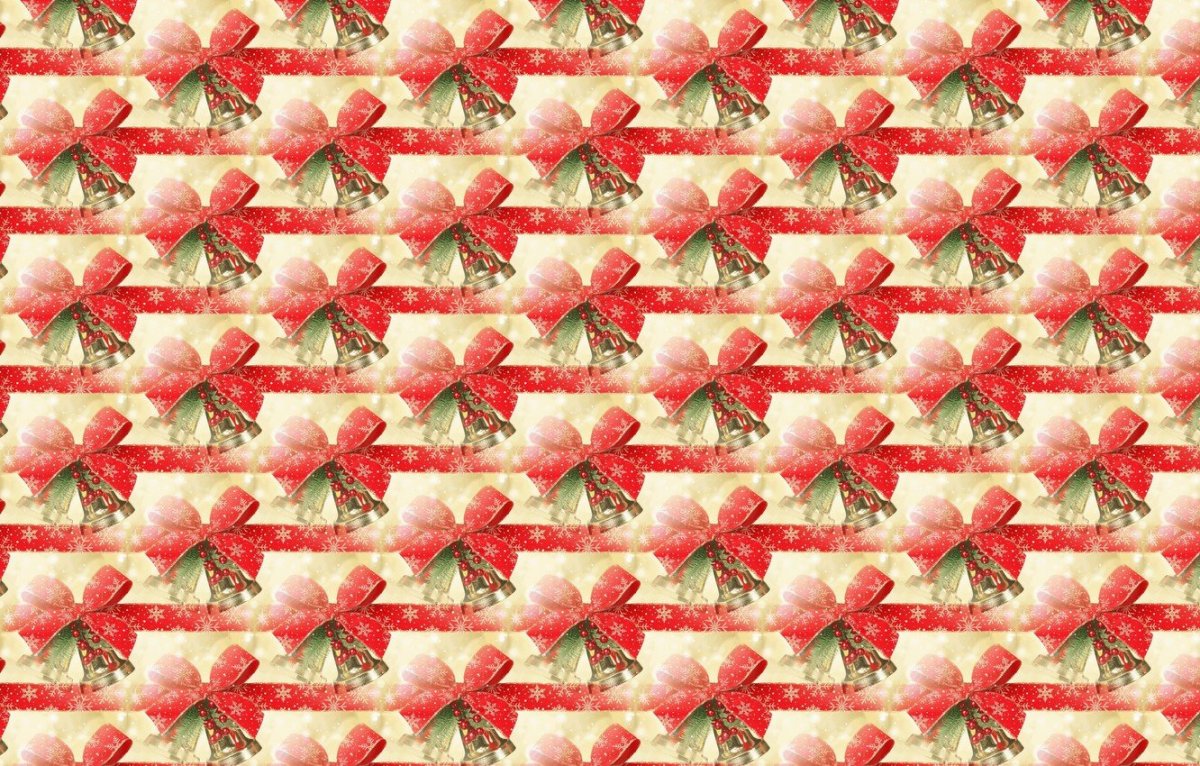 Новогодняя упаковочная бумага