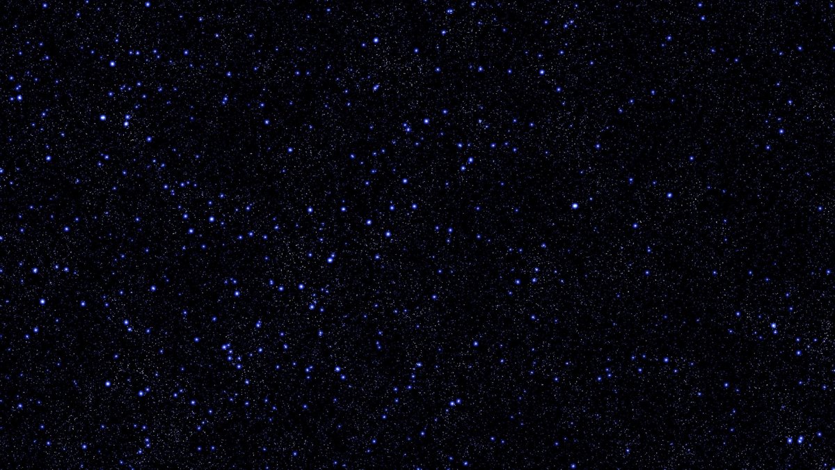 Звездное небо черное