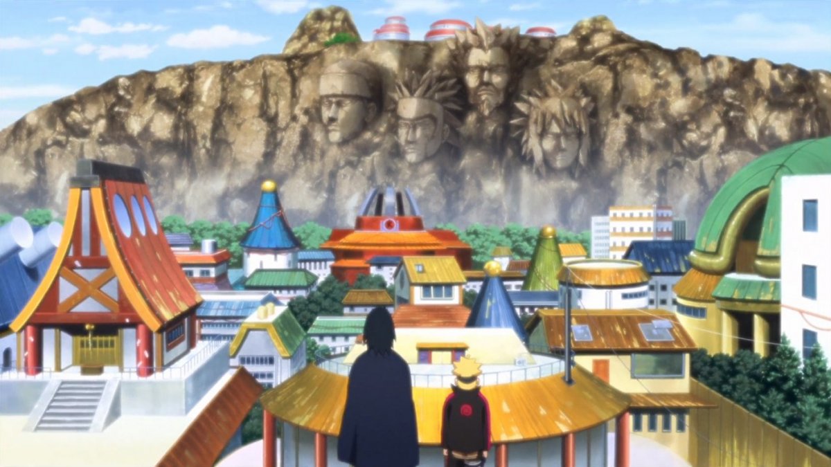 Деревня Коноха Боруто