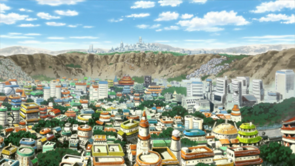 Деревня Коноха Боруто