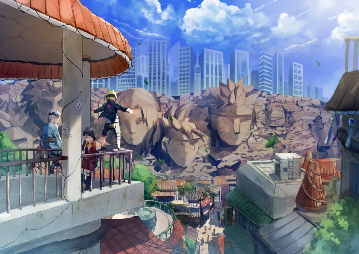 Коноха в аниме Боруто