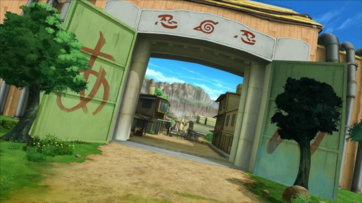 Наруто деревня скрытого листа