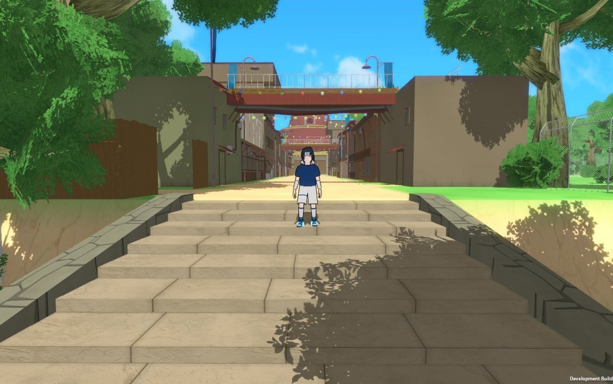 Наруто Коноха улицы