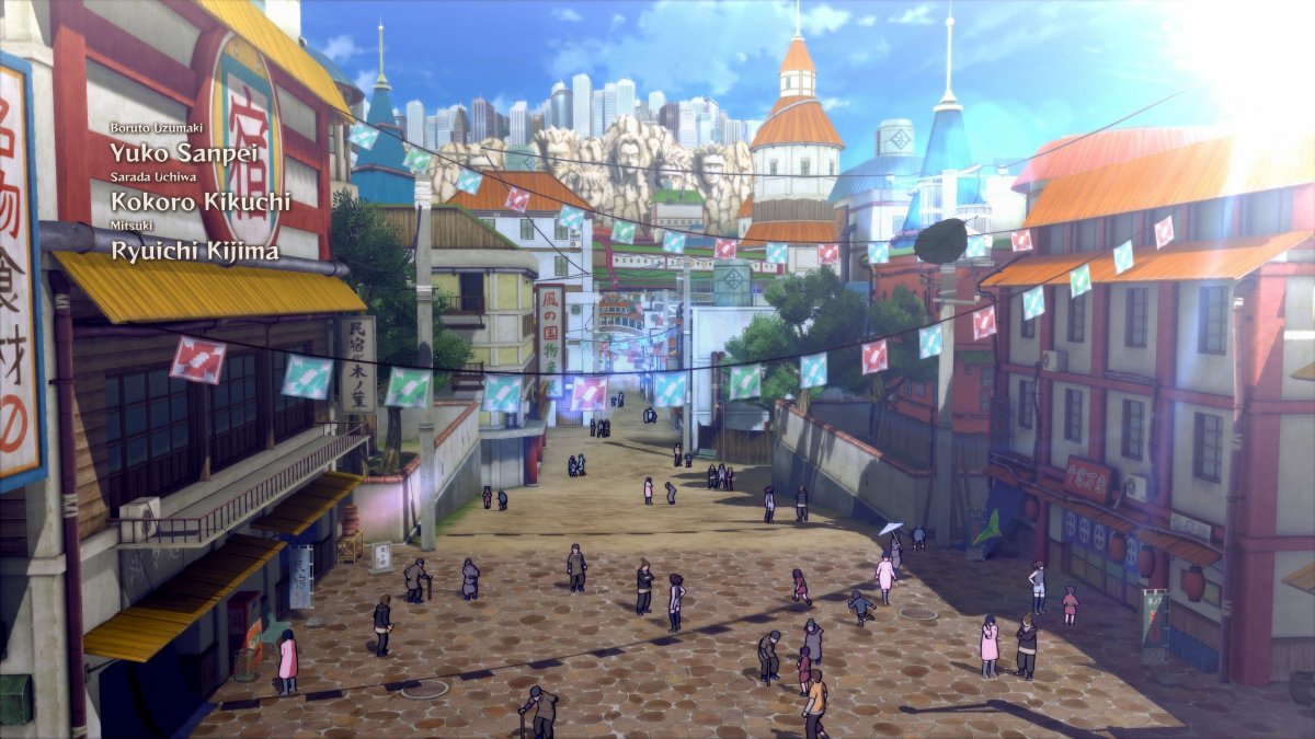 Деревня Коноха из Наруто