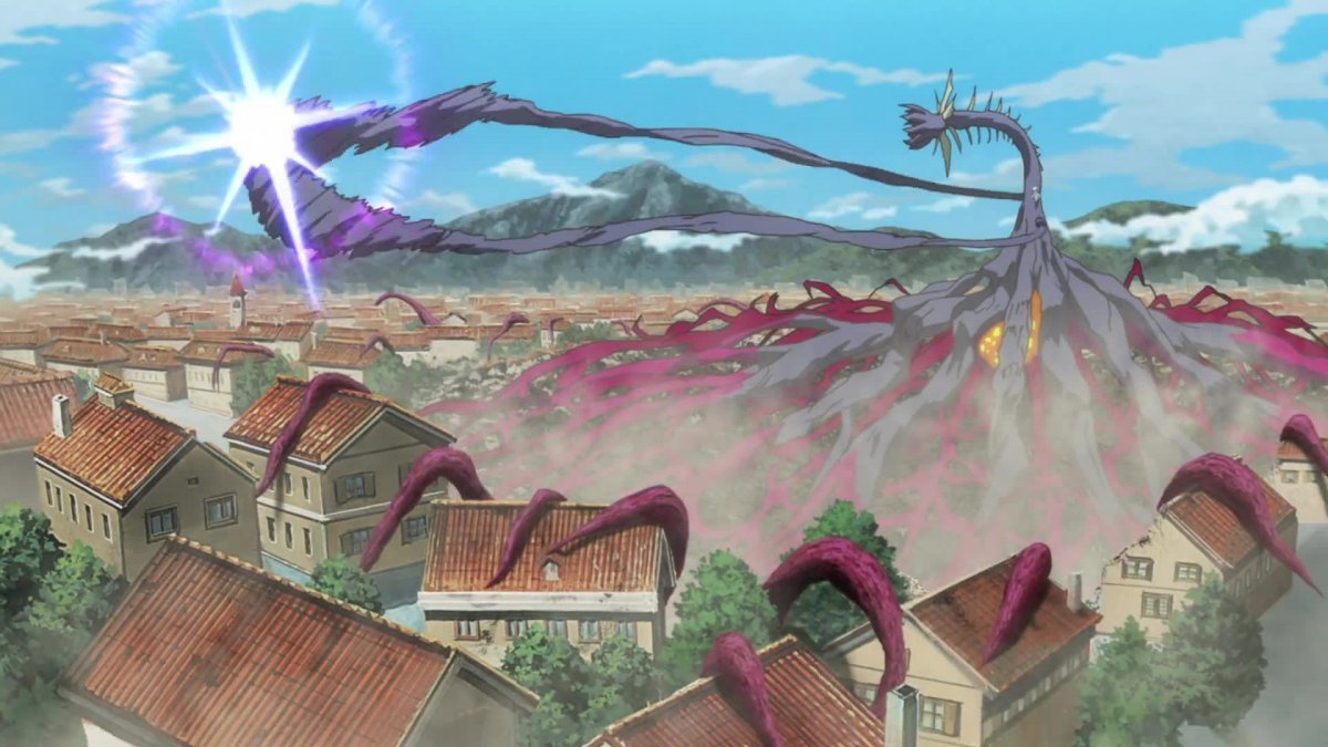 Разрушенная деревня Коноха