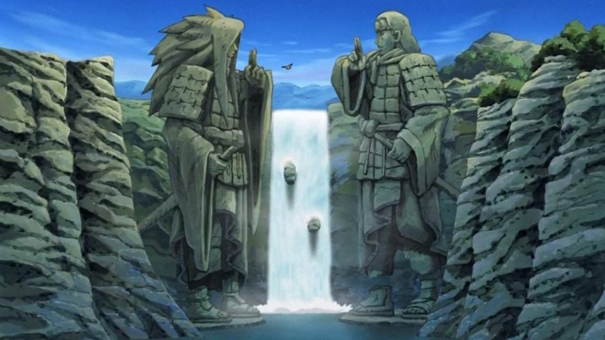 Статуя Мадары и Хаширамы