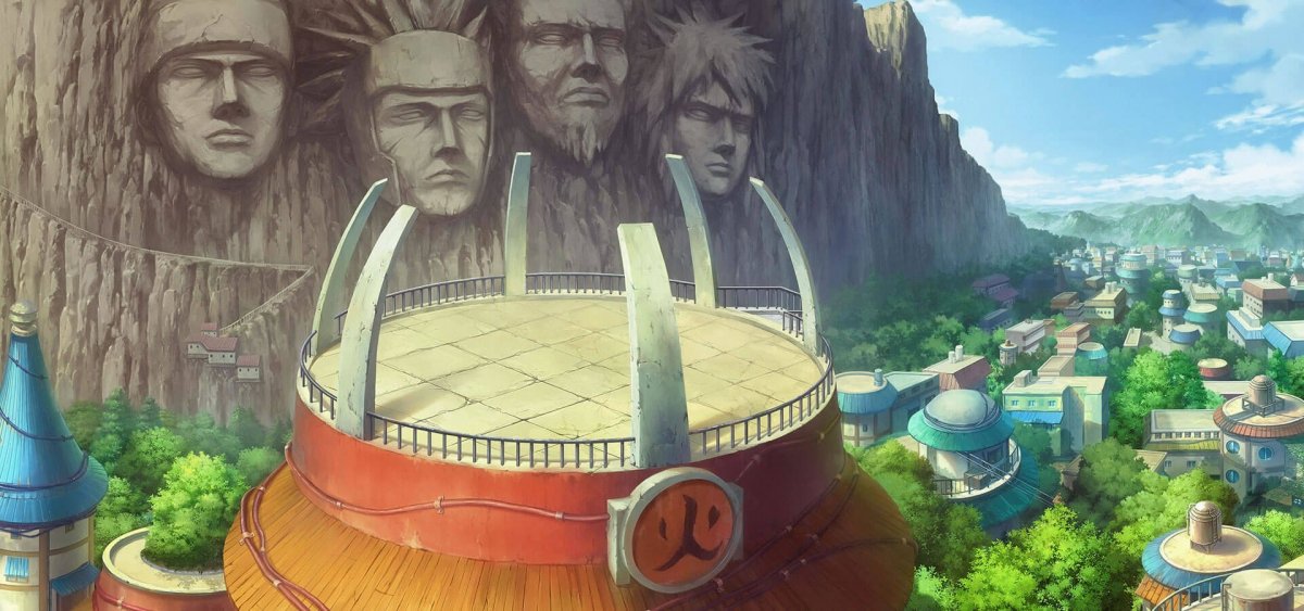 Деревня Коноха из Наруто