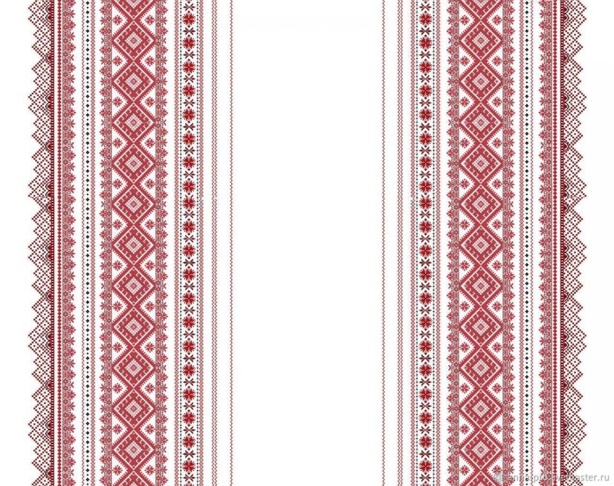 Кубанский рушник вектор