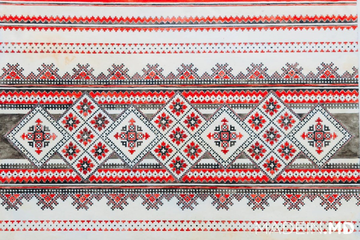 Орнаменты чувашских рушников