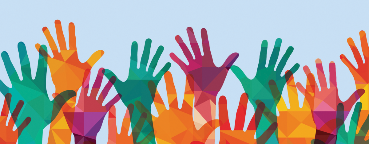 Фон волонтерское движение