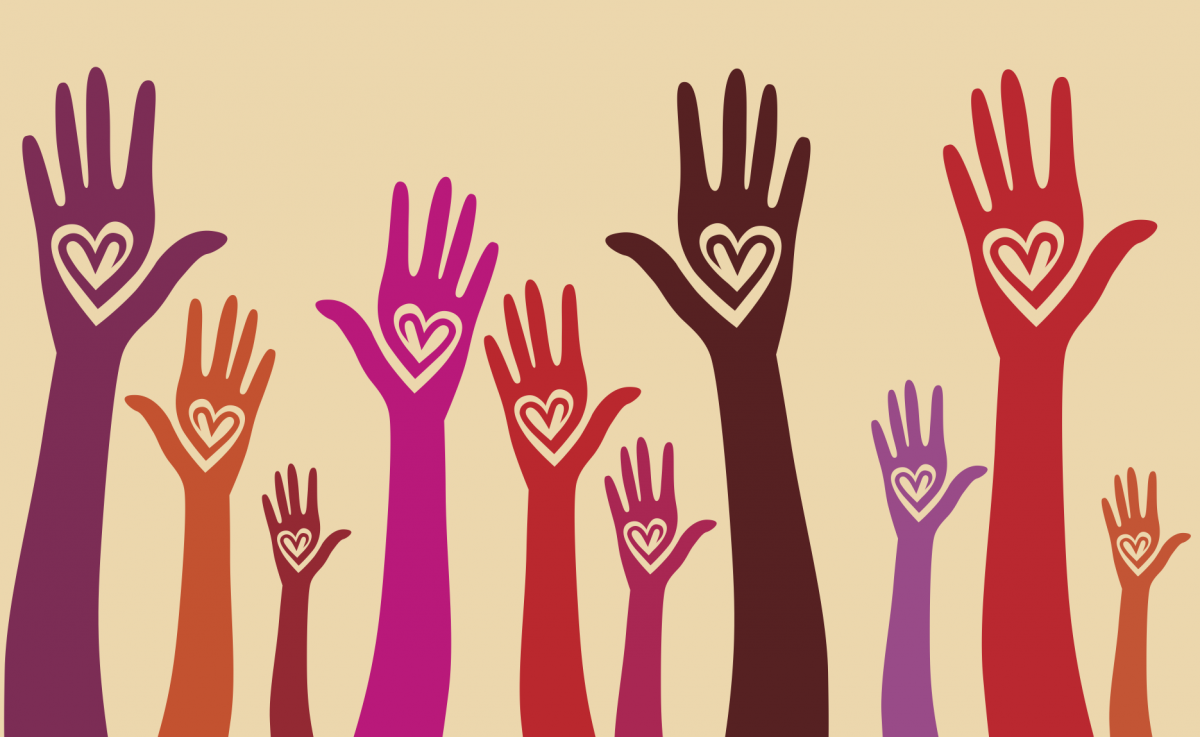 Фон для волонтерства