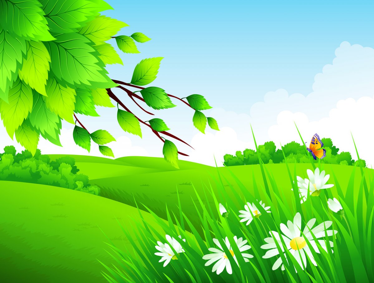 Весенняя Полянка для детей