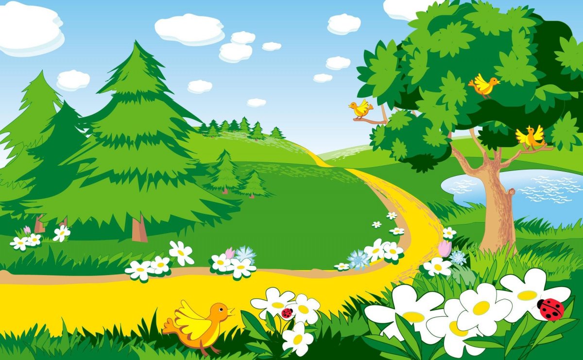 Мультяшная природа