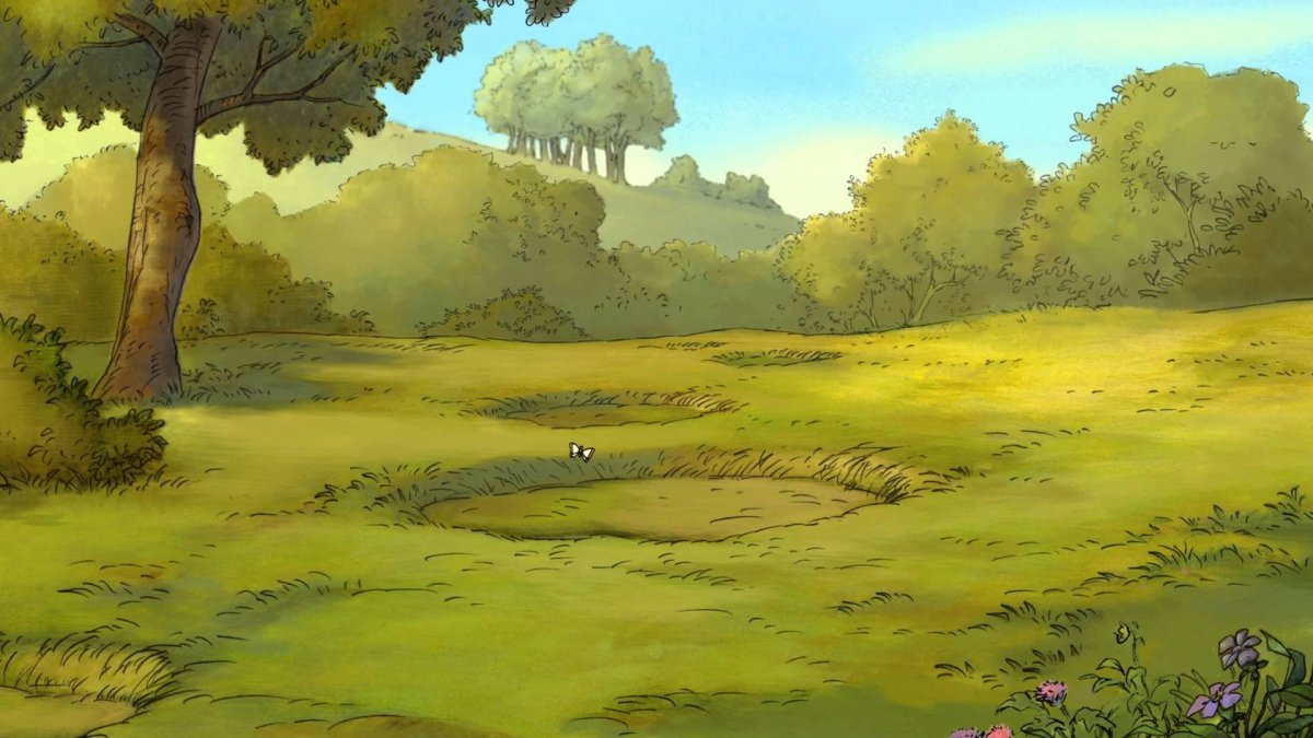 Лес Винни пуха