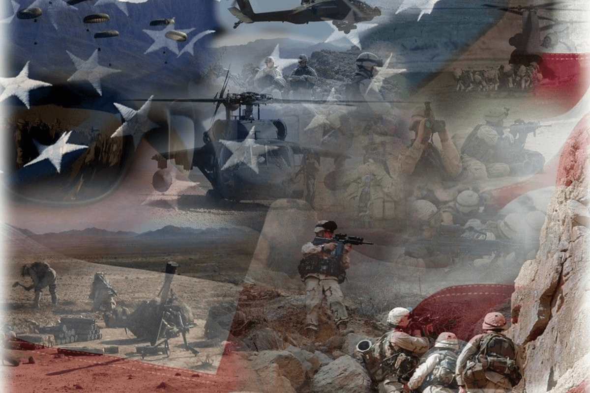 Военный коллаж