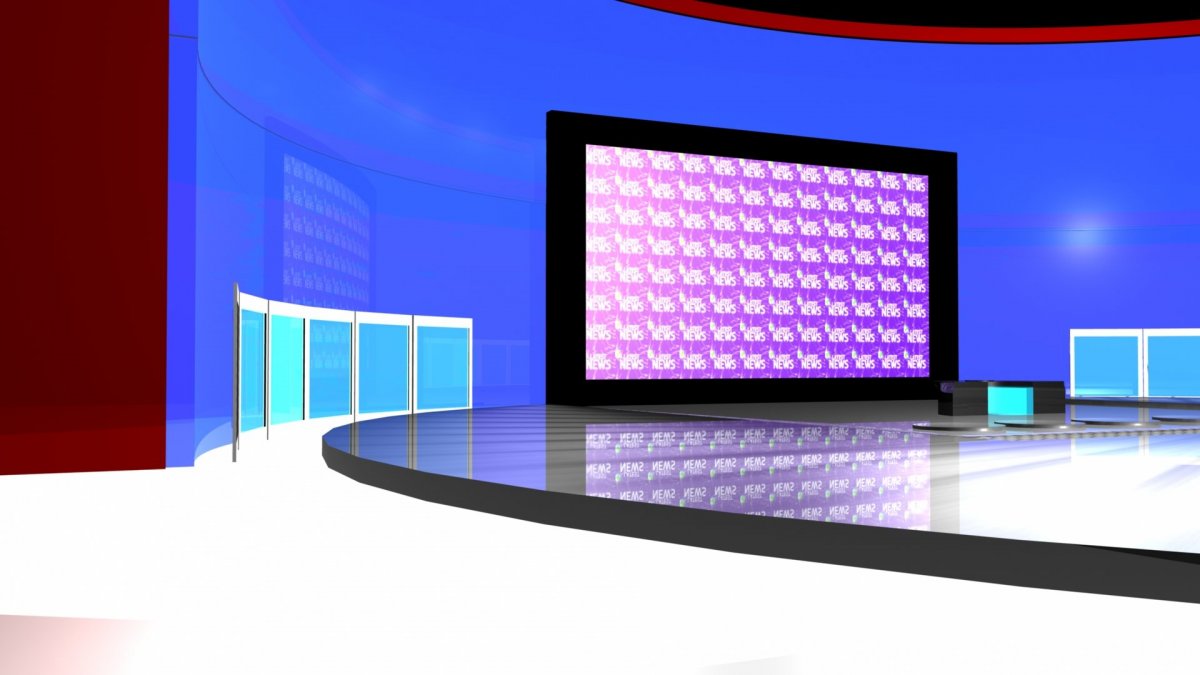 Задний фон телестудии