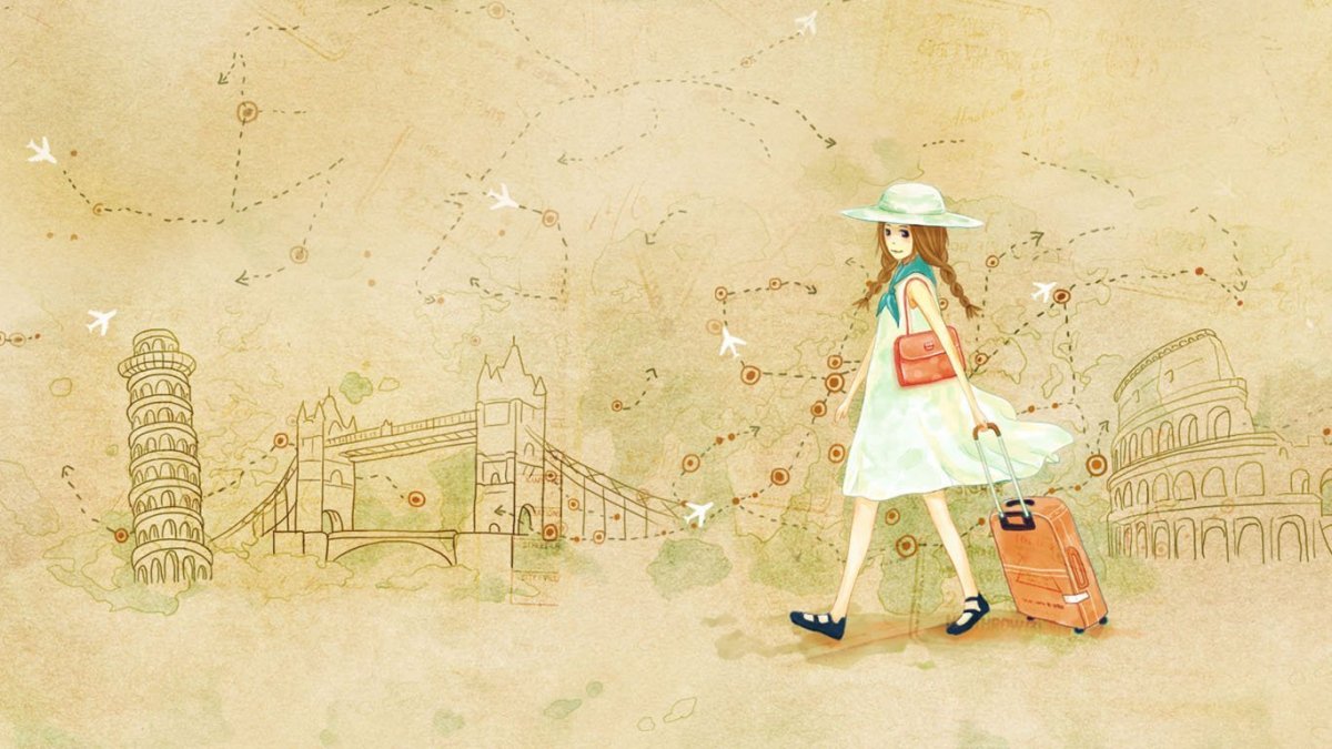 Фон путешествия