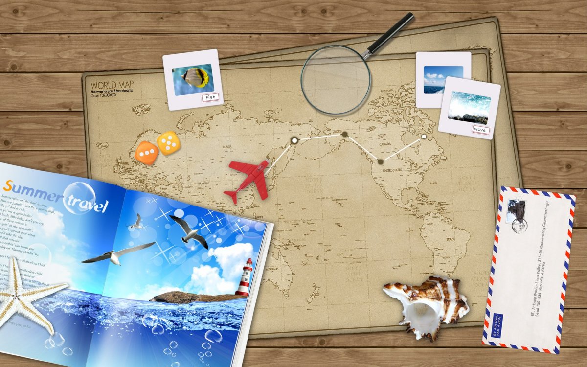 Шаблон для презентации путешествие