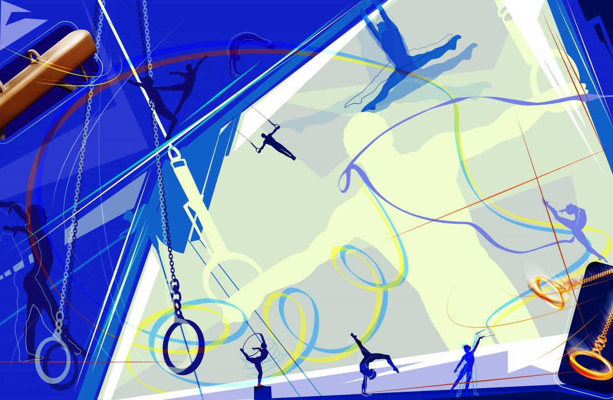 Спортивный фон для фотошопа