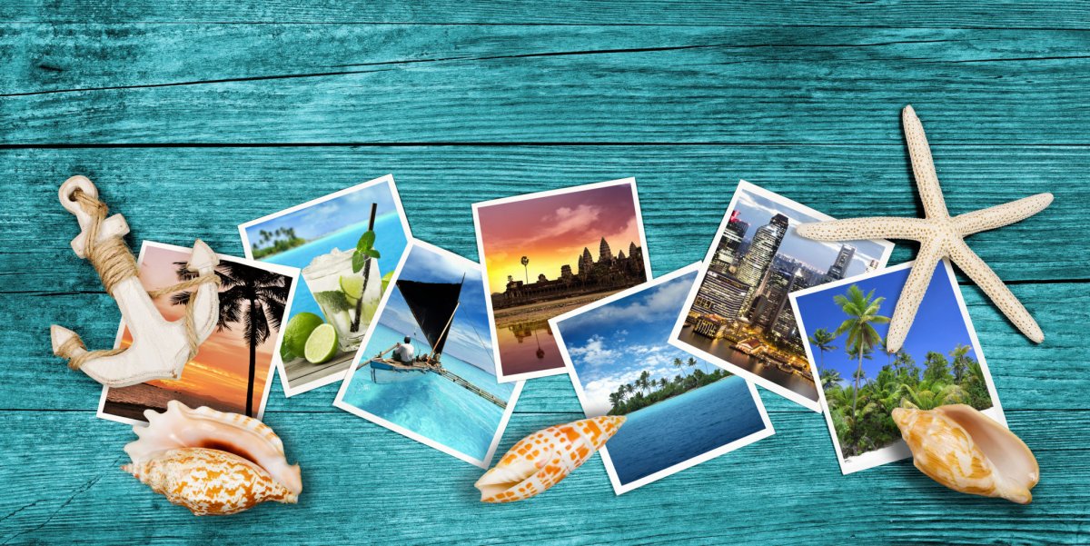 Путешествия коллаж