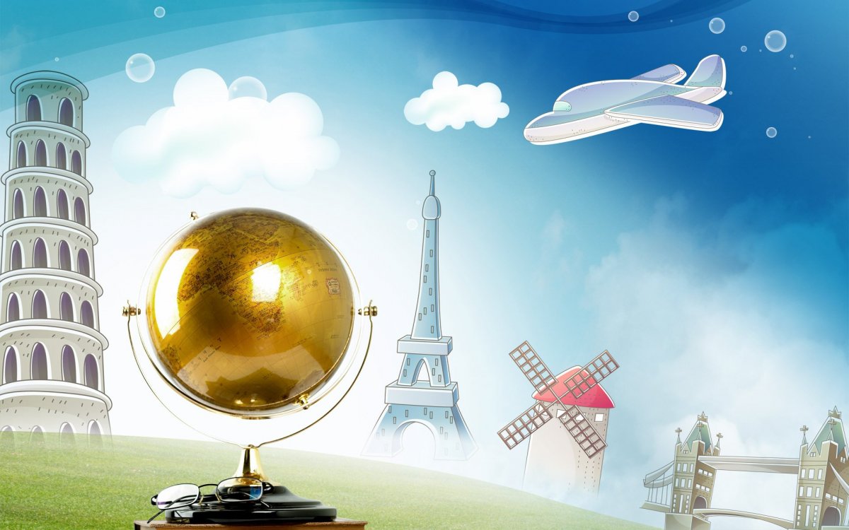 Фон на тему путешествия