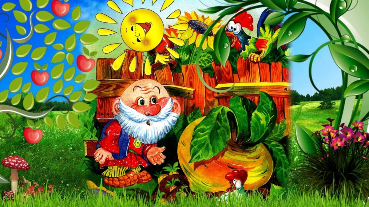 Сказочные красочные иллюстрации для детей