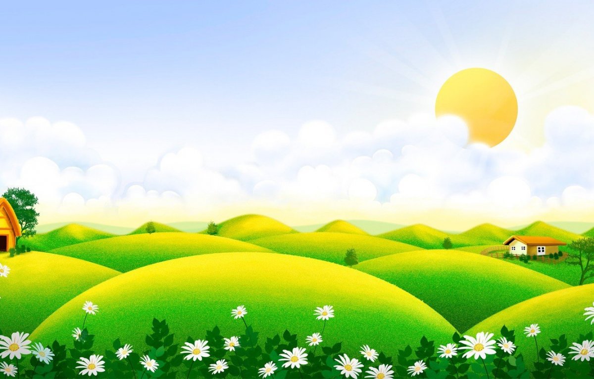 Мультяшный пейзаж