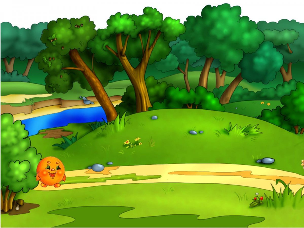 Сказочная Полянка в лесу