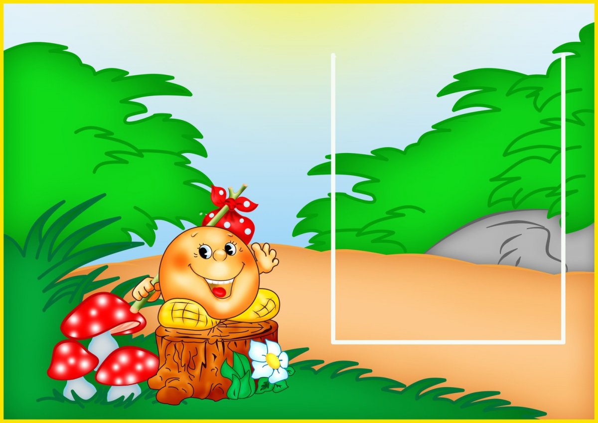 Фон для презентации Колобок