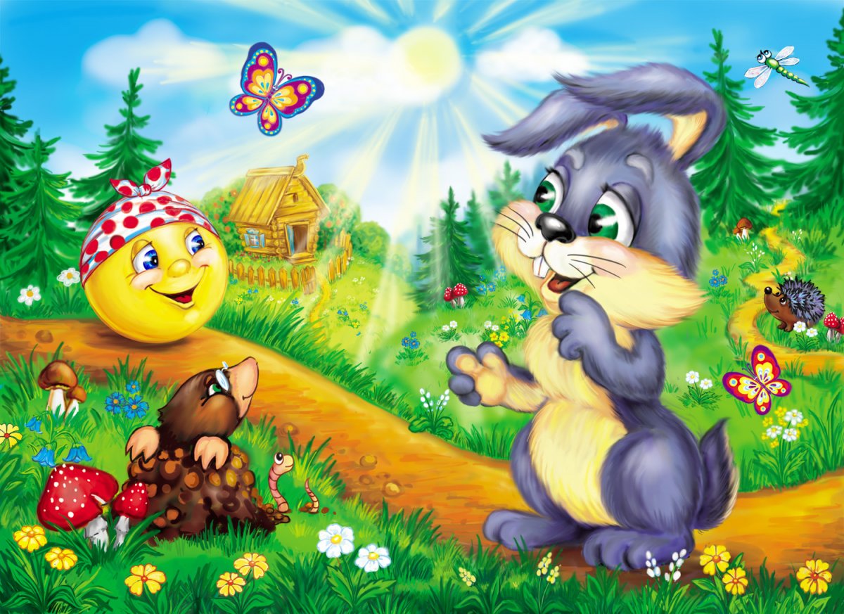 Плакат Колобок