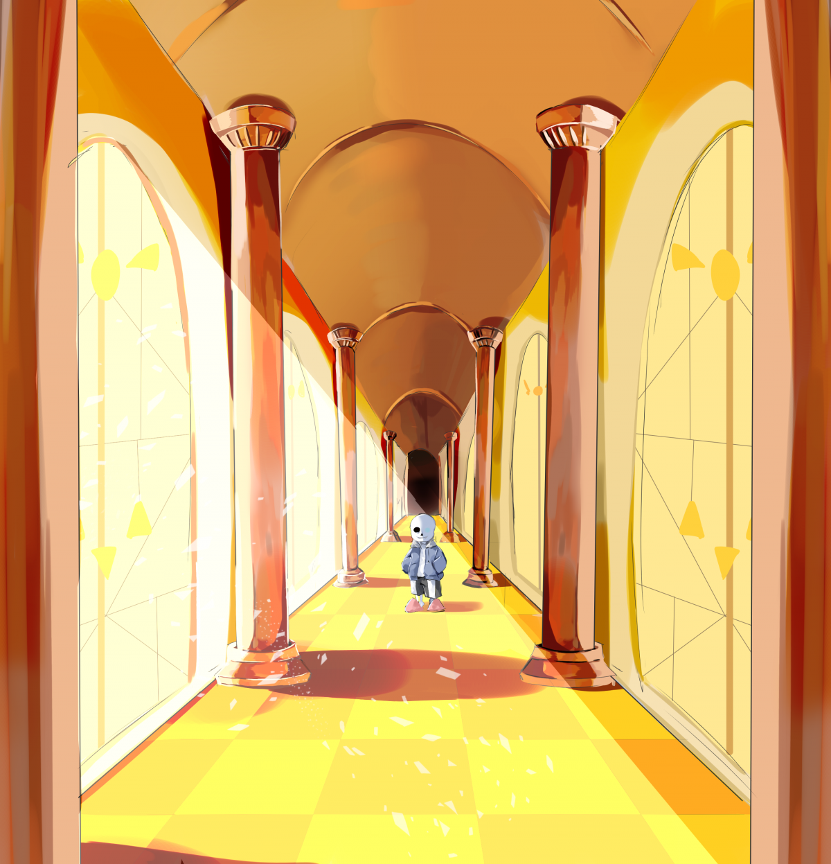 Коридор суда андертейл