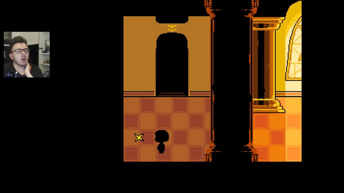 Коридор правосудия Undertale фон