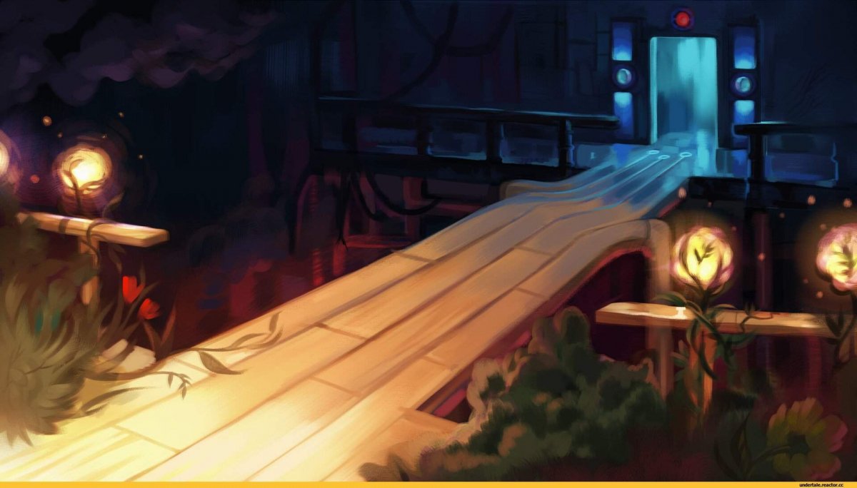 Санс и Фриск в зале суда