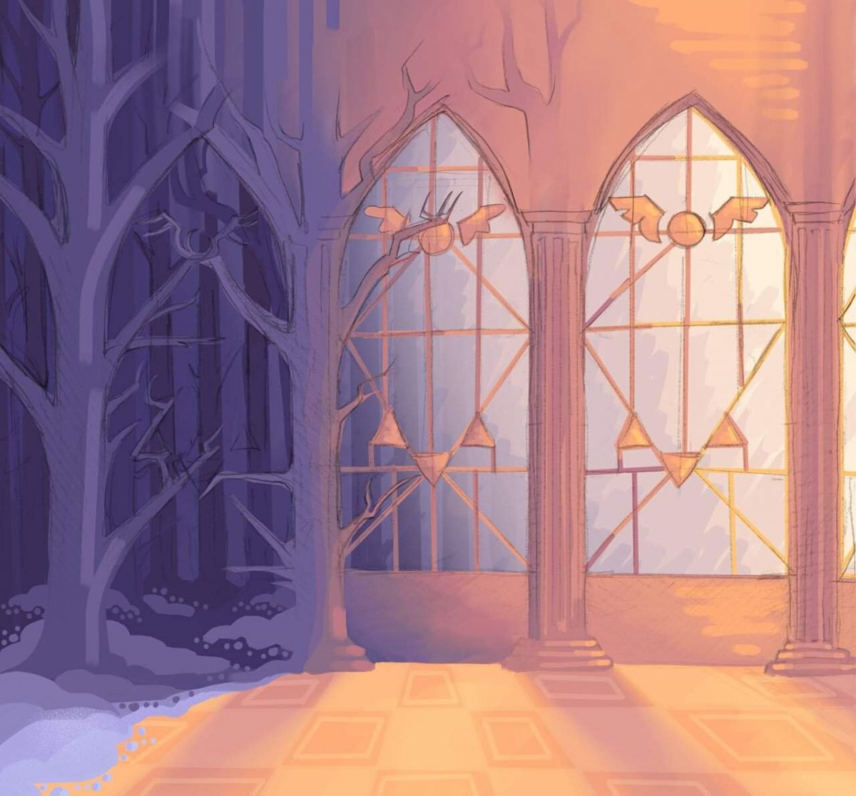 Последний коридор андертейл фон