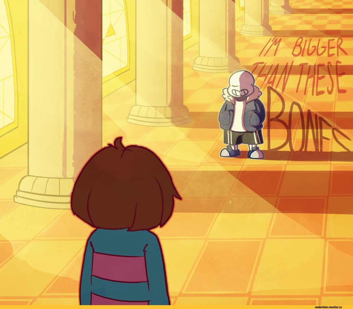 Андертейл замок Азгора