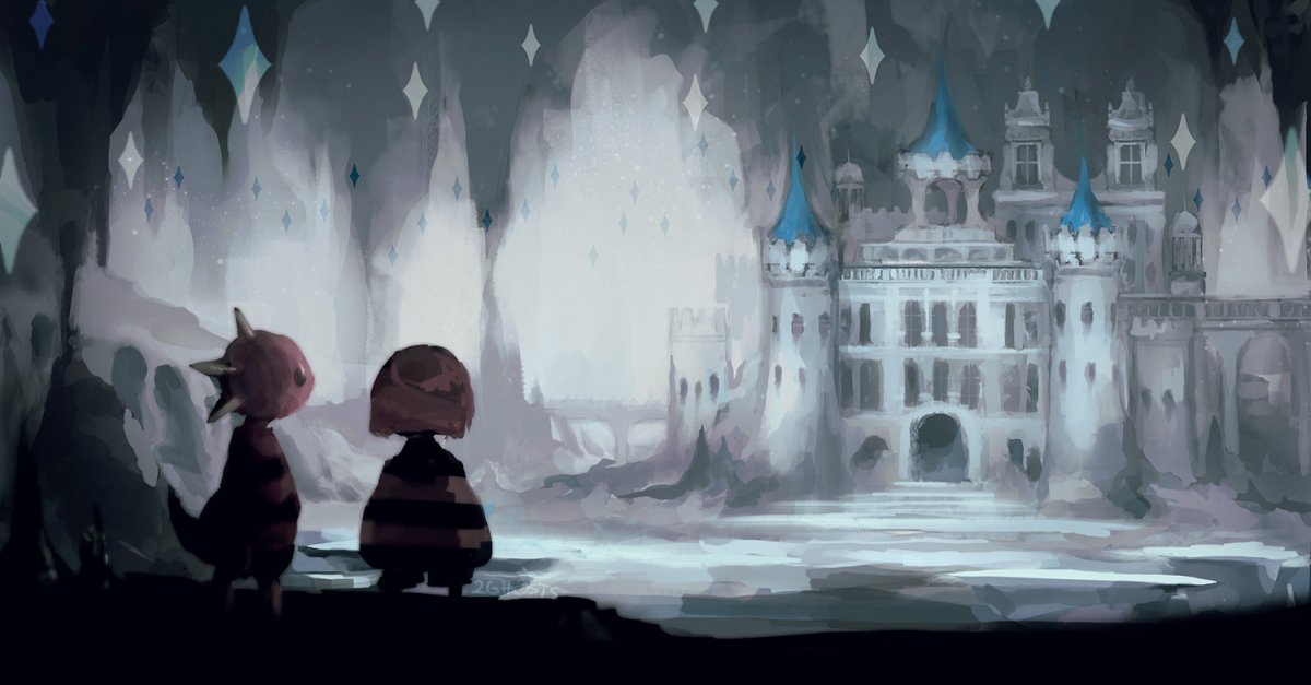 Локации андертейл замок