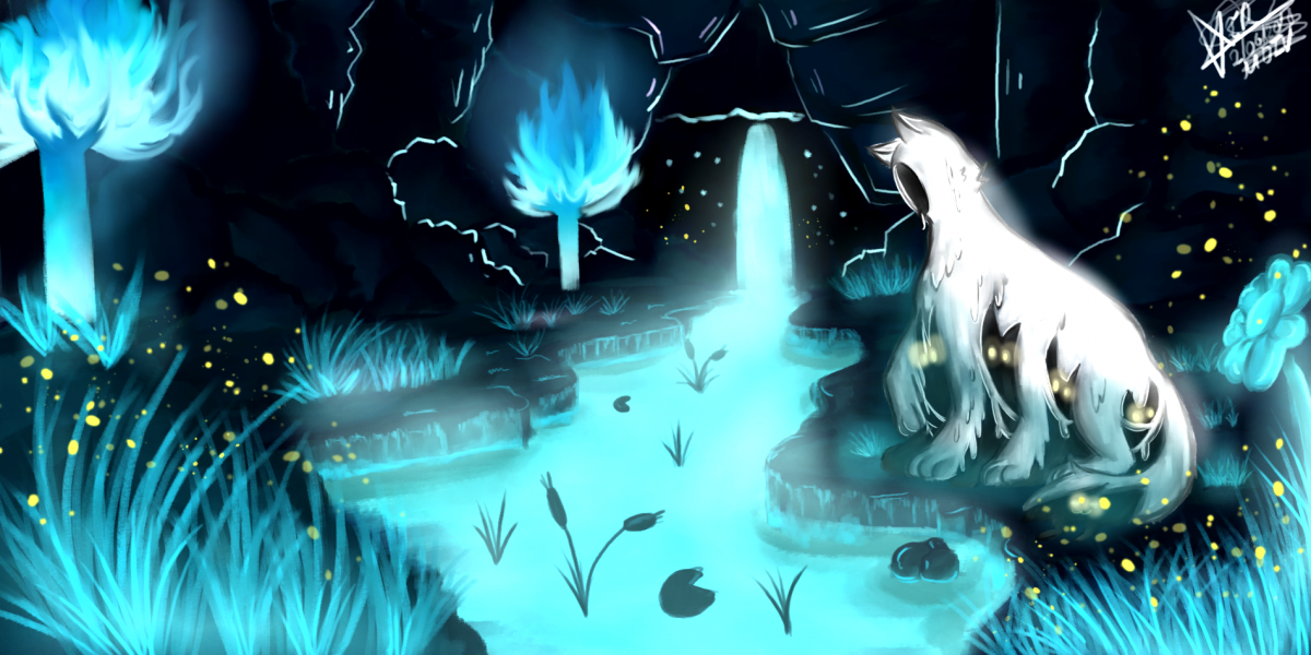 Тронный зал Египет арт