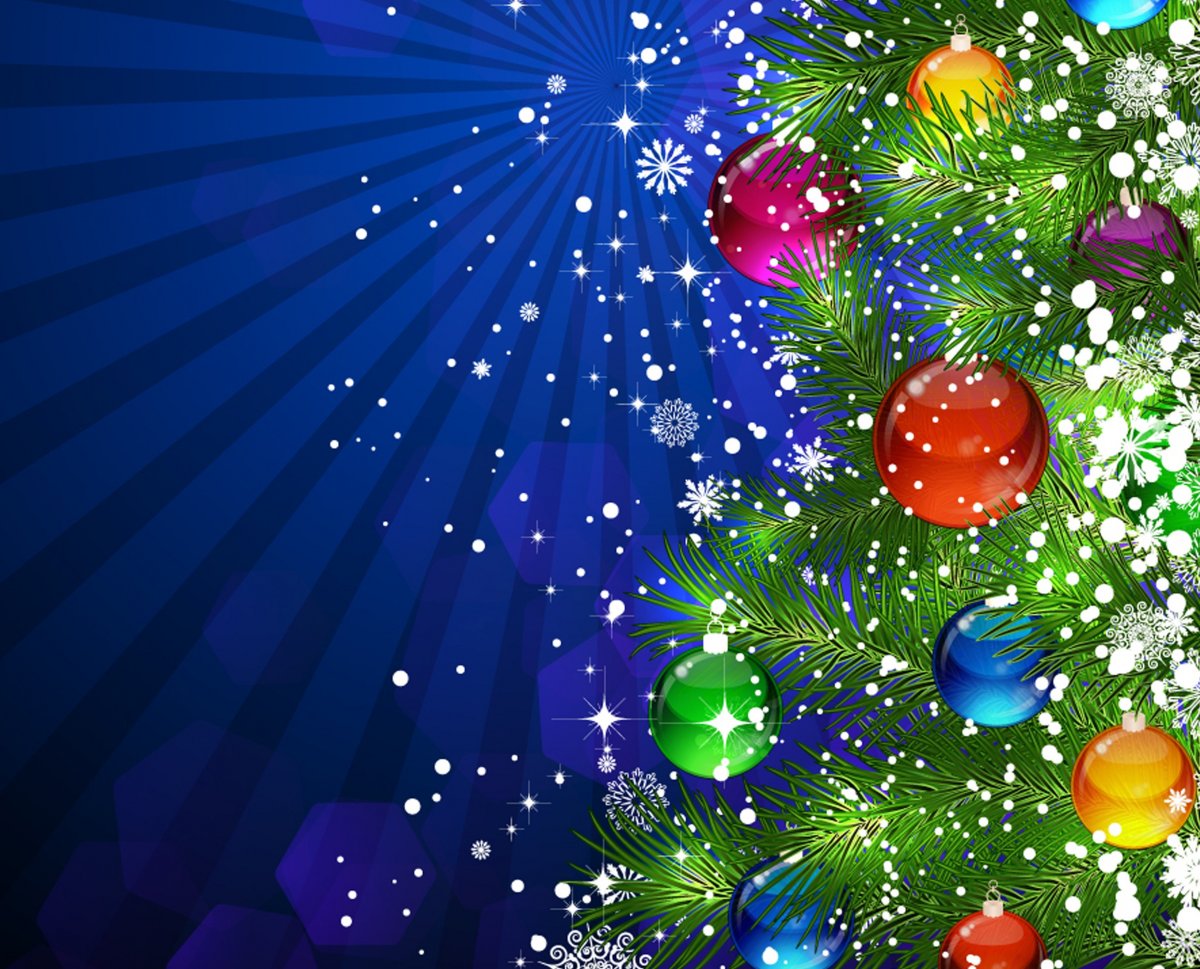 Новогодняя заставка на рабочий стол
