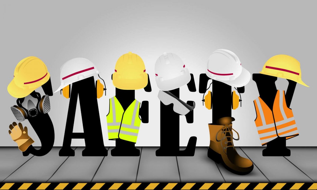 Безопасность труда вектор