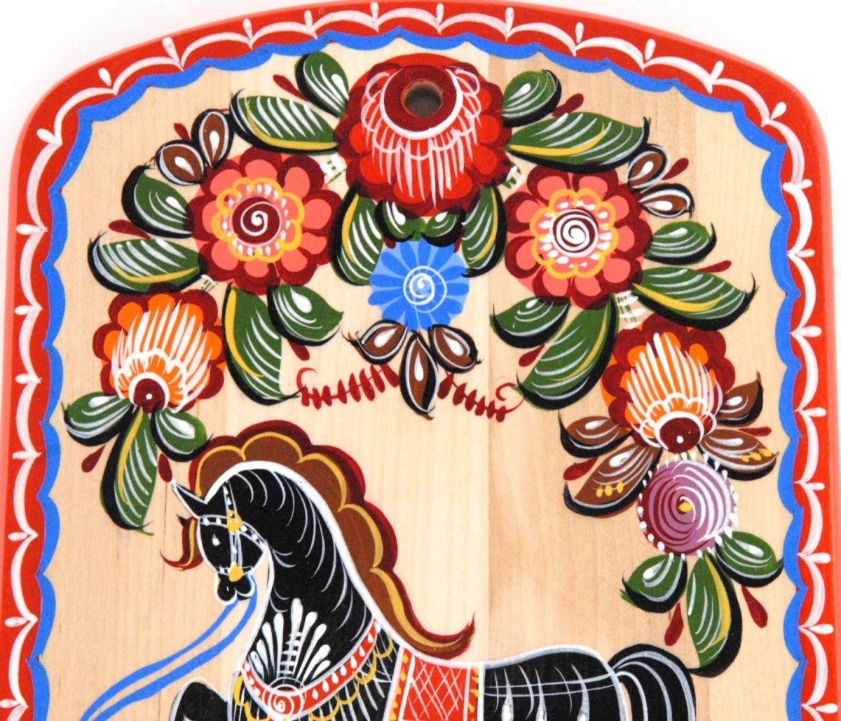 Городецкая роспись Городецкий конь